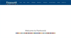 Desktop Screenshot of paintworld.ie